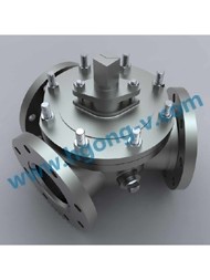 API/DIN stainless steel 304/316 Three way ball valve